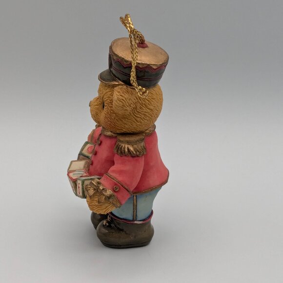 Cherished Teddies Toy Soldier Hanging Ornament (176052) 1996 - Picture 4 of 11